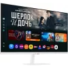 Монитор Samsung 32" M7 S32FM703UIXCI белый VA LED 16:9 HDMI M/M матовая 3000:1 300cd 178гр/178гр 3840x2160 60Hz 4K USB 6.8кг