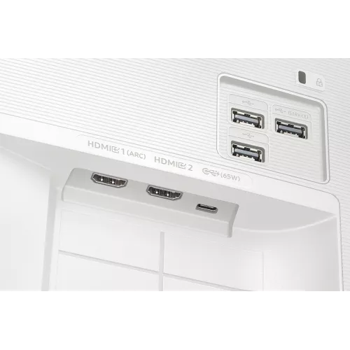 Монитор Samsung 32" M7 S32FM703UIXCI белый VA LED 16:9 HDMI M/M матовая 3000:1 300cd 178гр/178гр 3840x2160 60Hz 4K USB 6.8кг
