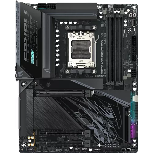Материнская плата Gigabyte X870E AORUS ELITE X3D Socket AM5 AMD X870E 4xDDR5 ATX AC`97 8ch(7.1) 5Gigabit RAID+HDMI