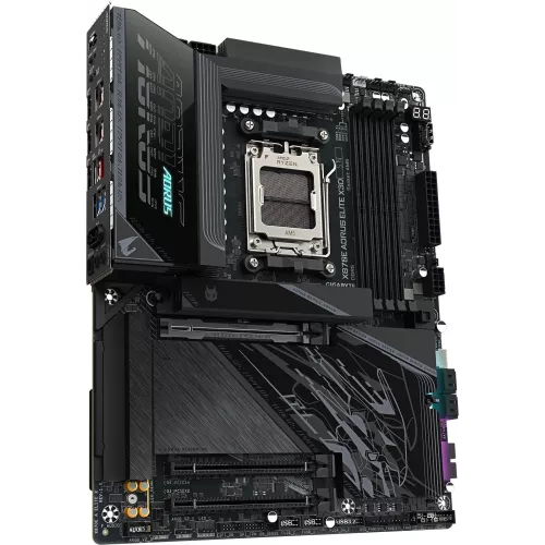 Материнская плата Gigabyte X870E AORUS ELITE X3D Socket AM5 AMD X870E 4xDDR5 ATX AC`97 8ch(7.1) 5Gigabit RAID+HDMI