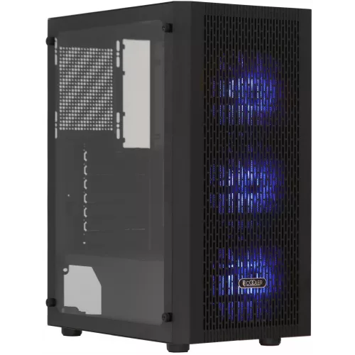 Корпус PcCooler MA100 Mesh черный без БП ATX 5x120mm 2xUSB2.0 1xUSB3.0 audio bott PSU