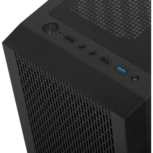 Корпус PcCooler MA100 Mesh черный без БП ATX 5x120mm 2xUSB2.0 1xUSB3.0 audio bott PSU