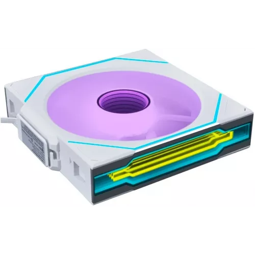 Вентилятор для корпуса Lian-Li Uni Fan SL-INF Wireless 120 Reverse ARGB 120х122.1x28 белый 4-pin 32.2дБ (G99.12RSLIN1W1W.R0) Ret