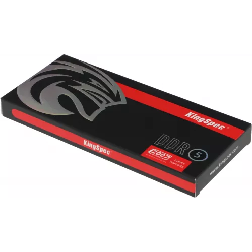 Память DDR5 16GB 6000MHz Kingspec KS6000D5P12516G RTL PC5-48000 CL46 DIMM 288-pin 1.25В single rank Ret