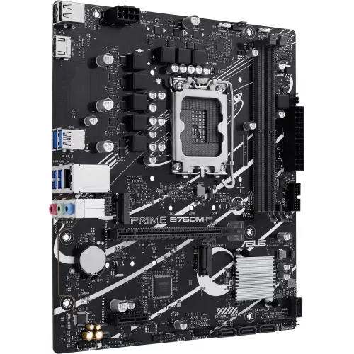 Материнская плата Asus PRIME B760M-F Soc-1700 Intel B760 2xDDR5 mATX AC`97 8ch(7.1) GbLAN RAID+HDMI