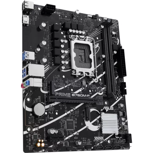 Материнская плата Asus PRIME B760M-F Soc-1700 Intel B760 2xDDR5 mATX AC`97 8ch(7.1) GbLAN RAID+HDMI