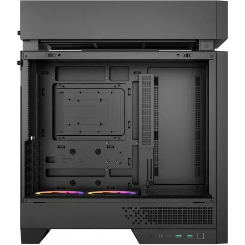 Корпус Deepcool CL660 черный/коричневый без БП ATX 4x120mm 5x140mm 2xUSB3.0 audio bott PSU