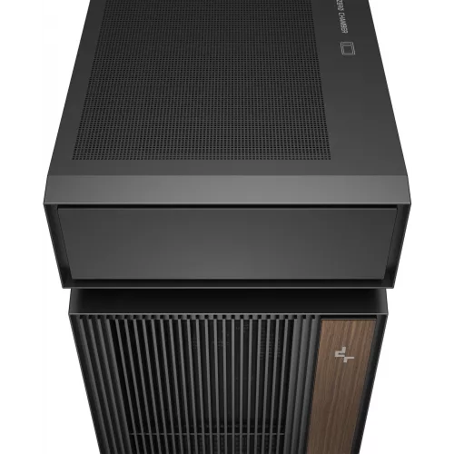 Корпус Deepcool CL660 черный/коричневый без БП ATX 4x120mm 5x140mm 2xUSB3.0 audio bott PSU