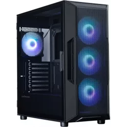 Корпус Zalman i3 Neo V2 черный без БП ATX 7x120mm 5x140mm 1xUSB3.0 audio bott PSU