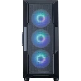 Корпус Zalman i3 Neo V2 черный без БП ATX 7x120mm 5x140mm 1xUSB3.0 audio bott PSU