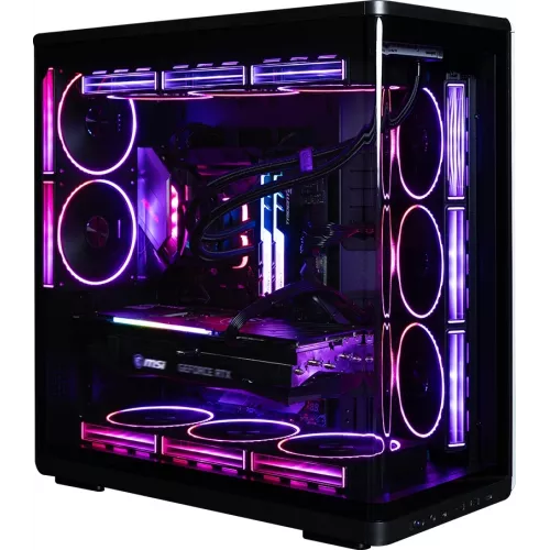 Корпус Zalman P60 черный без БП ATX 6x120mm 2x140mm 2xUSB3.0 audio bott PSU