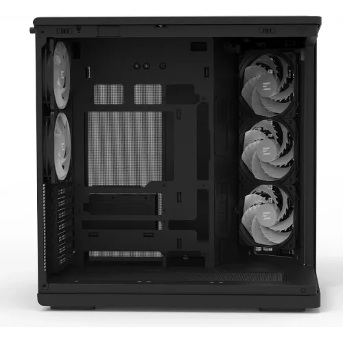 Корпус Zalman P60 черный без БП ATX 6x120mm 2x140mm 2xUSB3.0 audio bott PSU