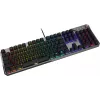 Клавиатура MSI STRIKE 600 Silent механическая серый/черный USB Multimedia for gamer LED (S11-04RU256-CLA) кабель 1.8м