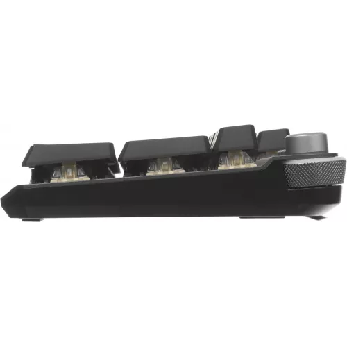 Клавиатура MSI STRIKE 600 Silent механическая серый/черный USB Multimedia for gamer LED (S11-04RU256-CLA) кабель 1.8м