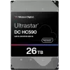 Жесткий диск WD SATA-III 26TB 0F65672 WUH722626ALE6L4 Server Ultrastar DC HC590 4KN (7200rpm) 512Mb 3.5"