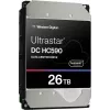 Жесткий диск WD SATA-III 26TB 0F65672 WUH722626ALE6L4 Server Ultrastar DC HC590 4KN (7200rpm) 512Mb 3.5"