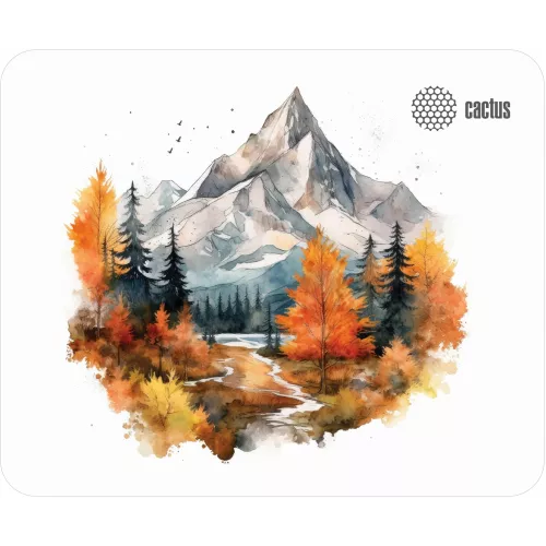 Коврик для мыши Cactus Autumn mountains 220x180x2мм (CS-MPC-P10XS)