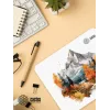 Коврик для мыши Cactus Autumn mountains 220x180x2мм (CS-MPC-P10XS)