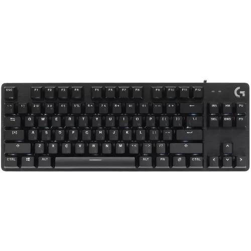 Клавиатура Logitech G412 TKL механическая черный USB for gamer LED (920-010449) кабель 1.8м
