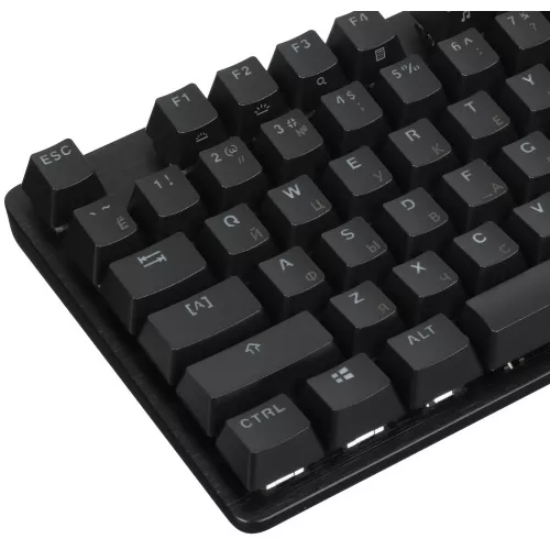 Клавиатура Logitech G412 TKL механическая черный USB for gamer LED (920-010449) кабель 1.8м