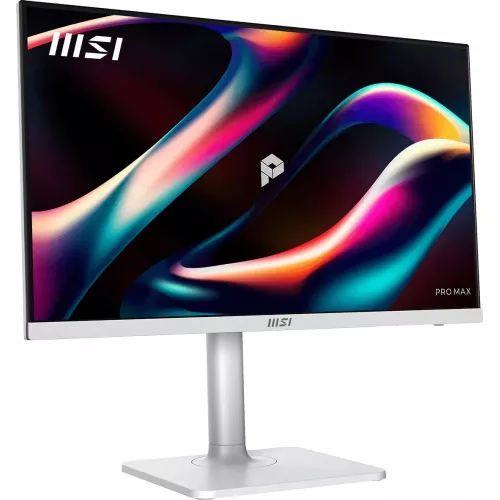 Монитор MSI 27" Pro MAX 271PHW E14 белый IPS LED 1ms 16:9 HDMI M/M матовая HAS Piv 1500:1 300cd 178гр/178гр 1920x1080 144Hz DP FHD USB 5.85кг