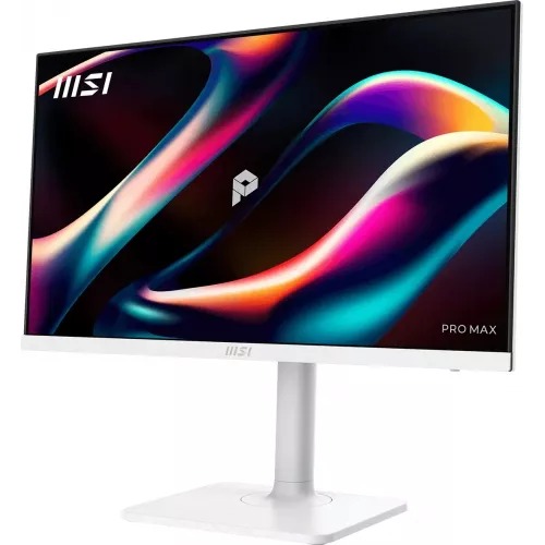 Монитор MSI 27" Pro MAX 271PHW E14 белый IPS LED 1ms 16:9 HDMI M/M матовая HAS Piv 1500:1 300cd 178гр/178гр 1920x1080 144Hz DP FHD USB 5.85кг