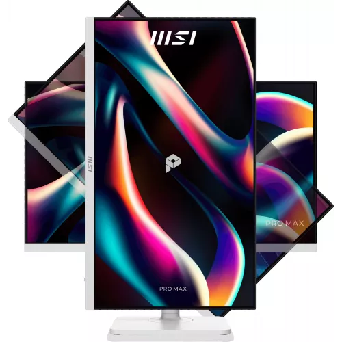 Монитор MSI 27" Pro MAX 271PHW E14 белый IPS LED 1ms 16:9 HDMI M/M матовая HAS Piv 1500:1 300cd 178гр/178гр 1920x1080 144Hz DP FHD USB 5.85кг