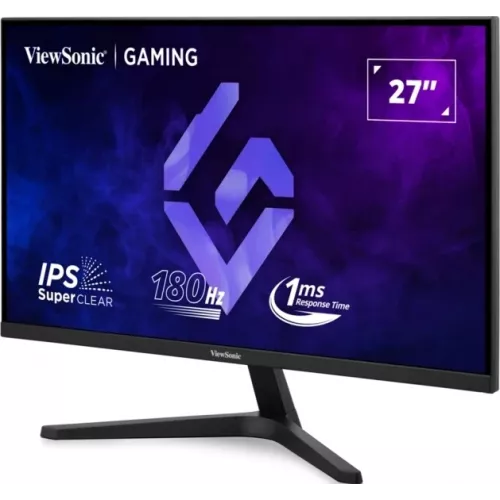 Монитор ViewSonic 27" VX27G1-HD черный IPS LED 1ms 16:9 HDMI матовая 1000:1 300cd 178гр/178гр 1920x1080 180Hz DP FHD 3.1кг