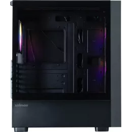 Корпус Zalman S6 черный без БП ATX 7x120mm 2x140mm 1xUSB2.0 1xUSB3.0 audio bott PSU