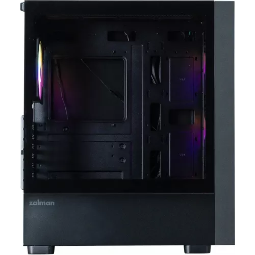 Корпус Zalman S6 черный без БП ATX 7x120mm 2x140mm 1xUSB2.0 1xUSB3.0 audio bott PSU
