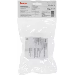 Сетевой разветвитель Buro BU-PS3F-W (3 розетки) белый (пакет ПЭ)