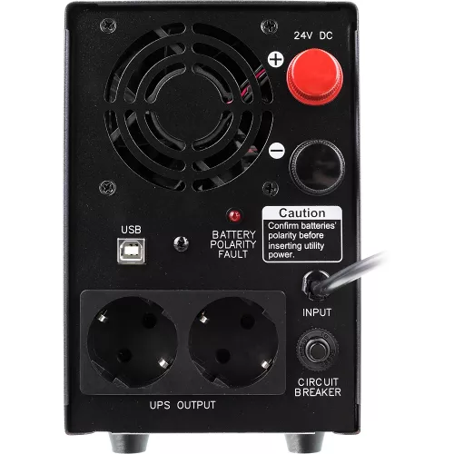 Источник бесперебойного питания Powercom Infinity INF-1500 1050Вт 1500ВА черный без батареи