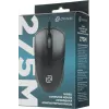 Мышь Оклик 275M черный оптическая 1200dpi USB 3but (412841)