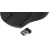Мышь Оклик 615MW черный/красный оптическая 1200dpi беспров. USB для ноутбука 3but (412861)