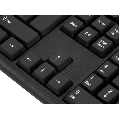 Клавиатура + мышь Оклик 620M клав:черный мышь:черный USB (475652)