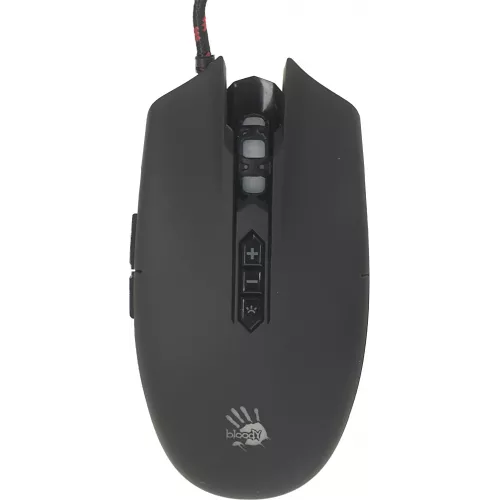 Мышь A4Tech Bloody Q80 черный оптическая 6200dpi USB 8but (Q80 BLACK)