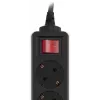 Сетевой фильтр PC Pet AP01006-1.8-B 1.8м (5 розеток) черный (пакет ПЭ)