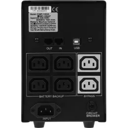 Источник бесперебойного питания Powercom Imperial IMP-1200AP 720Вт 1200ВА черный