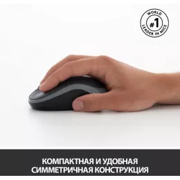Клавиатура + мышь Logitech MK270 клав:черный мышь:черный USB беспроводная Multimedia (920-004518)