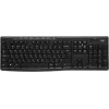 Клавиатура + мышь Logitech MK270 клав:черный мышь:черный USB беспроводная Multimedia (920-004518)