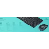 Клавиатура + мышь Logitech MK270 клав:черный мышь:черный USB беспроводная Multimedia (920-004518)