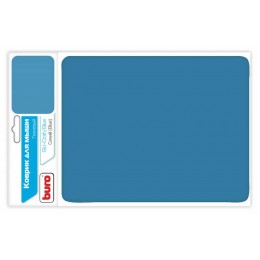 Коврик для мыши Buro BU-CLOTH Мини синий 230x180x3мм (BU-CLOTH/BLUE)