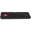 Клавиатура A4Tech Q100 черный USB for gamer LED (Q100 USB) кабель 1.8м