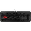 Клавиатура A4Tech Q100 черный USB for gamer LED (Q100 USB) кабель 1.8м