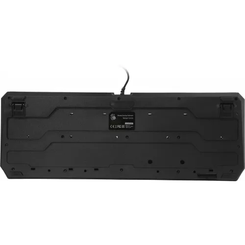 Клавиатура A4Tech Q100 черный USB for gamer LED (Q100 USB) кабель 1.8м