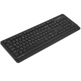 Клавиатура + мышь A4Tech Fstyler FG1012 клав:черный/серый мышь:черный USB беспроводная Multimedia (FG1012 BLACK)