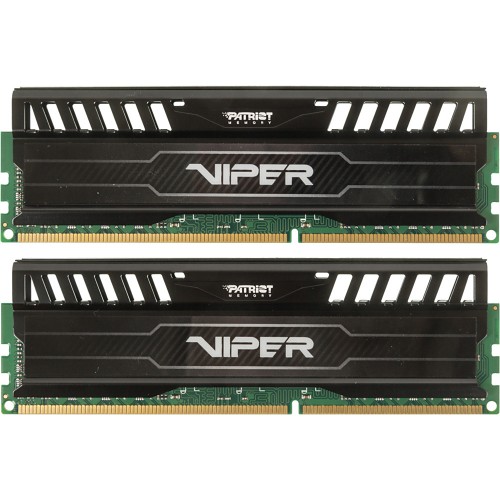 Память DDR3 2x8GB 1866MHz Patriot PV316G186C0K Viper 3 RTL Gaming PC3-14900 CL10 DIMM 240-pin 1.5В dual rank с радиатором Ret