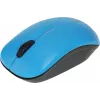 Мышь Оклик 525MW черный/голубой оптическая 1000dpi беспров. USB для ноутбука 3but (1090724)