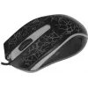 Мышь Оклик 395M SHADOW черный оптическая 1500dpi USB для ноутбука 3but (1102286)