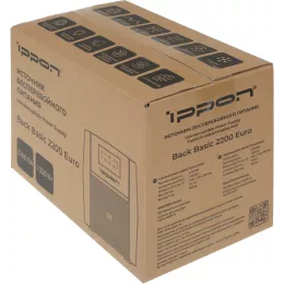 Источник бесперебойного питания Ippon Back Basic 2200 Euro 1320Вт 2200ВА черный